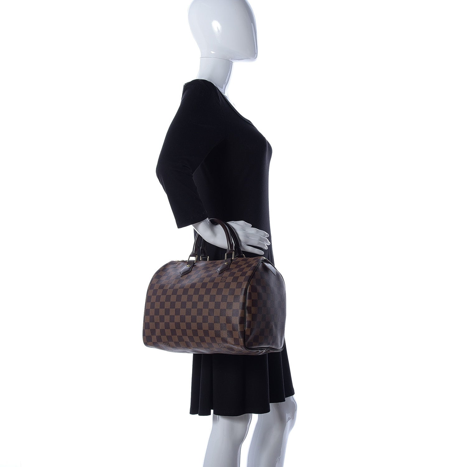 Louis Vuitton Damier Ebene Speedy 30 2 of 11