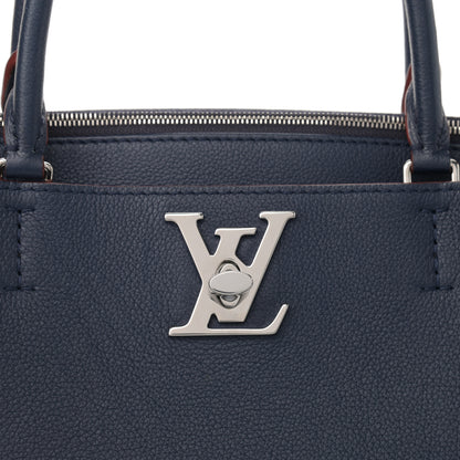 Louis Vuitton Calfskin Lockmeto Marine Rouge 8 of 11