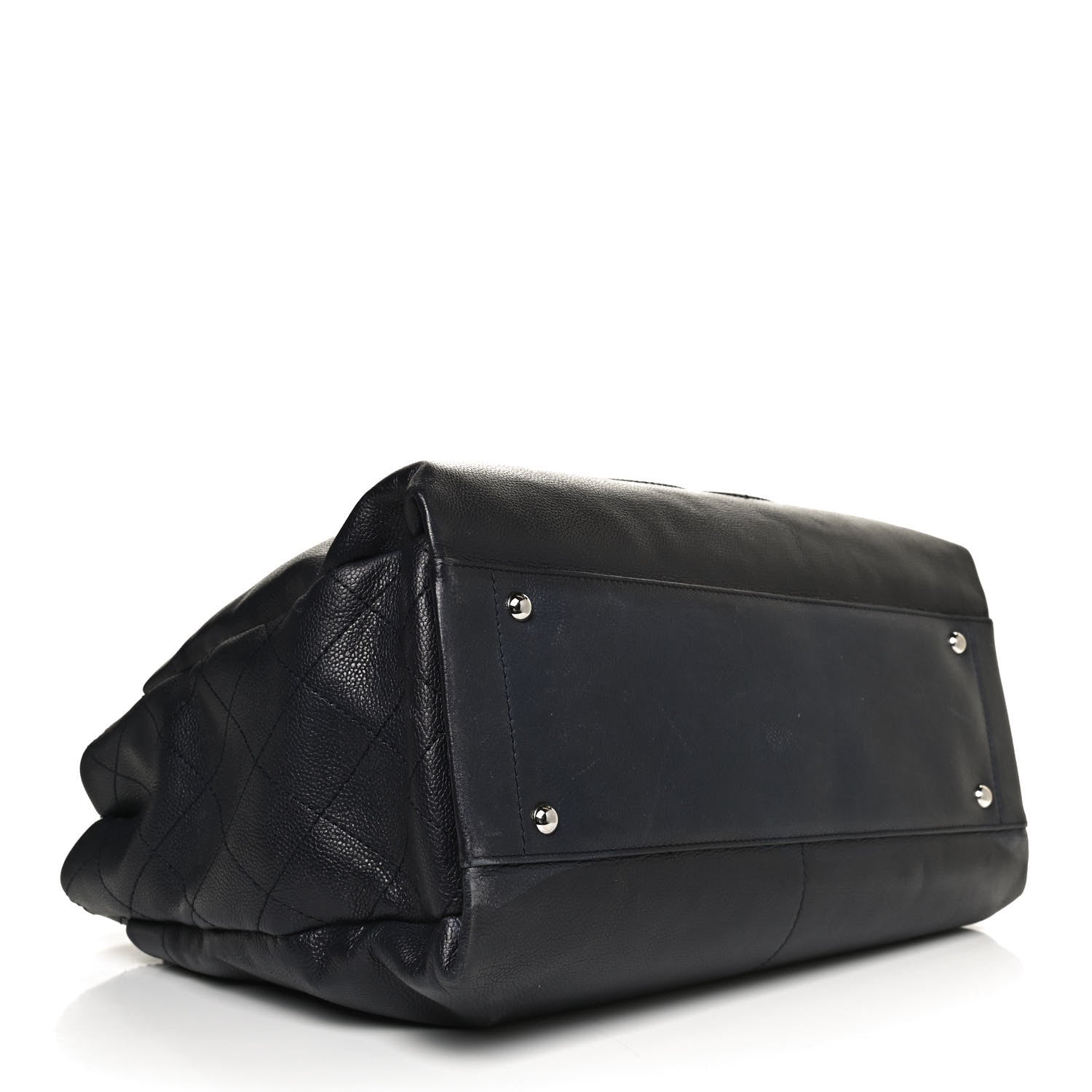 Chanel Caviar Executive Cerf Shopper Tote Navy 3 of 11