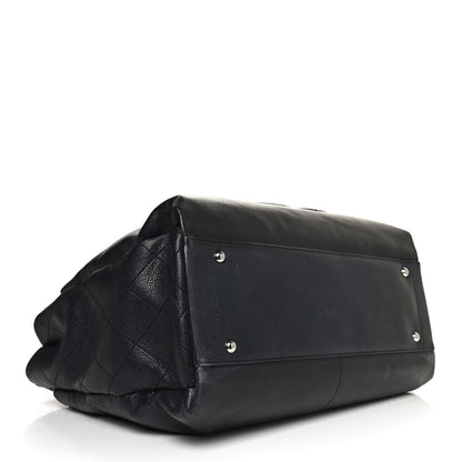 Chanel Caviar Executive Cerf Shopper Tote Navy 3 of 11