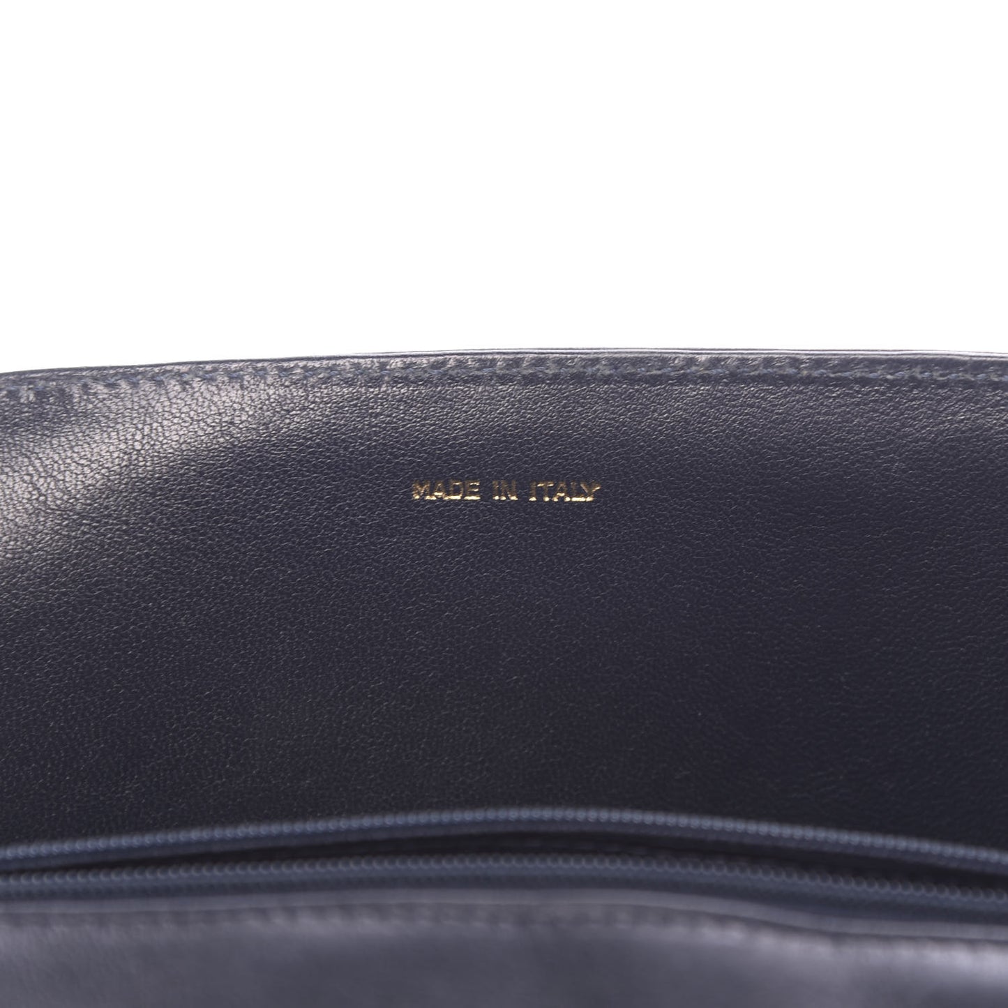 Lambskin Quilted Small CC Single Flap Bag Navy