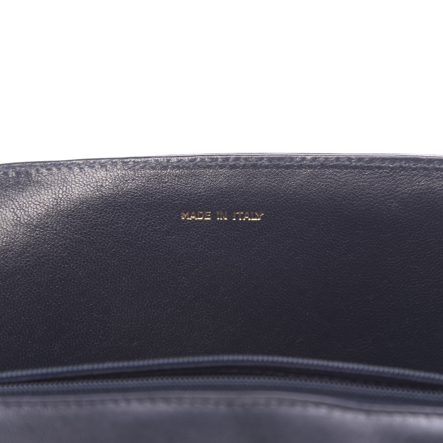 Chanel Lambskin Quilted Small CC Single Flap Bag Navy 7 of 13