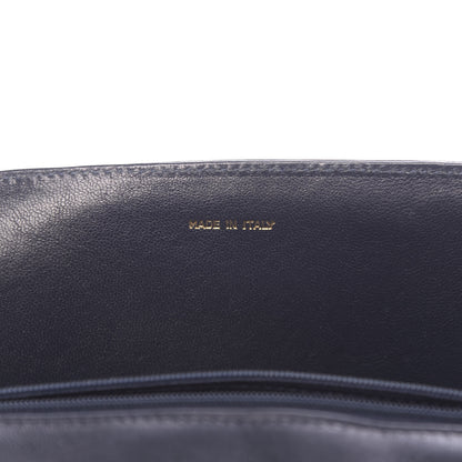 Chanel Lambskin Quilted Small CC Single Flap Bag Navy 7 of 13