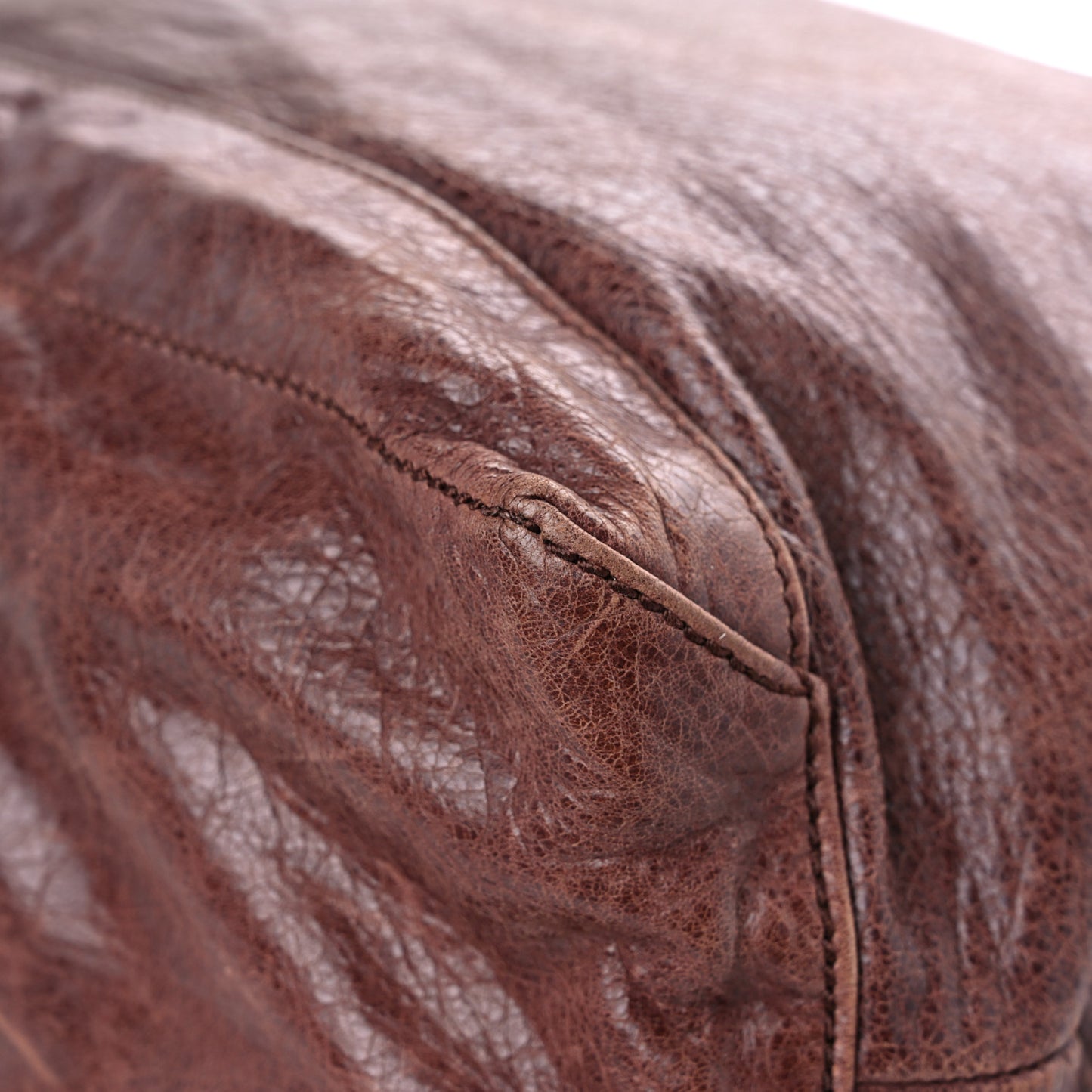 Agneau Giant 21 Rose Gold Hardware Day Hobo Castagna