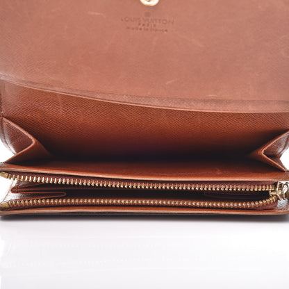 Louis Vuitton Monogram Porte-Monnaie Billets Tresor Wallet 7 of 12