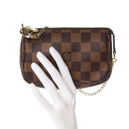 Louis Vuitton Damier Ebene Mini Pochette Accessories 2 of 6
