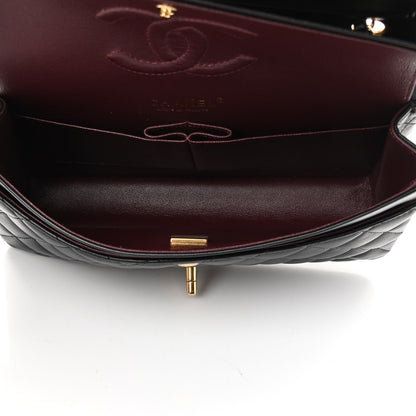 Chanel Lambskin Quilted Medium Double Flap Black 5 of 14