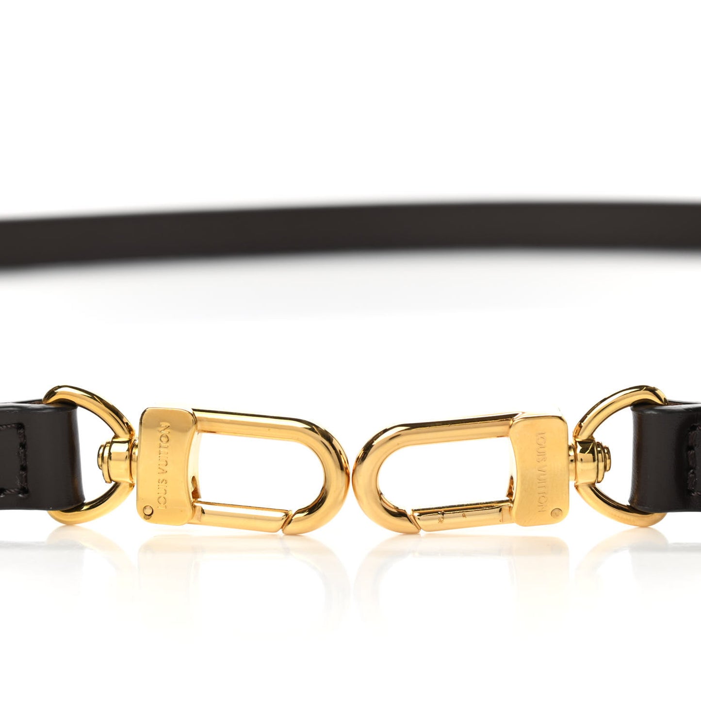 Calfskin 16mm Adjustable Shoulder Strap Brown