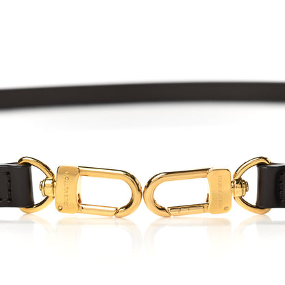 Louis Vuitton Calfskin 16mm Adjustable Shoulder Strap Brown 4 of 4
