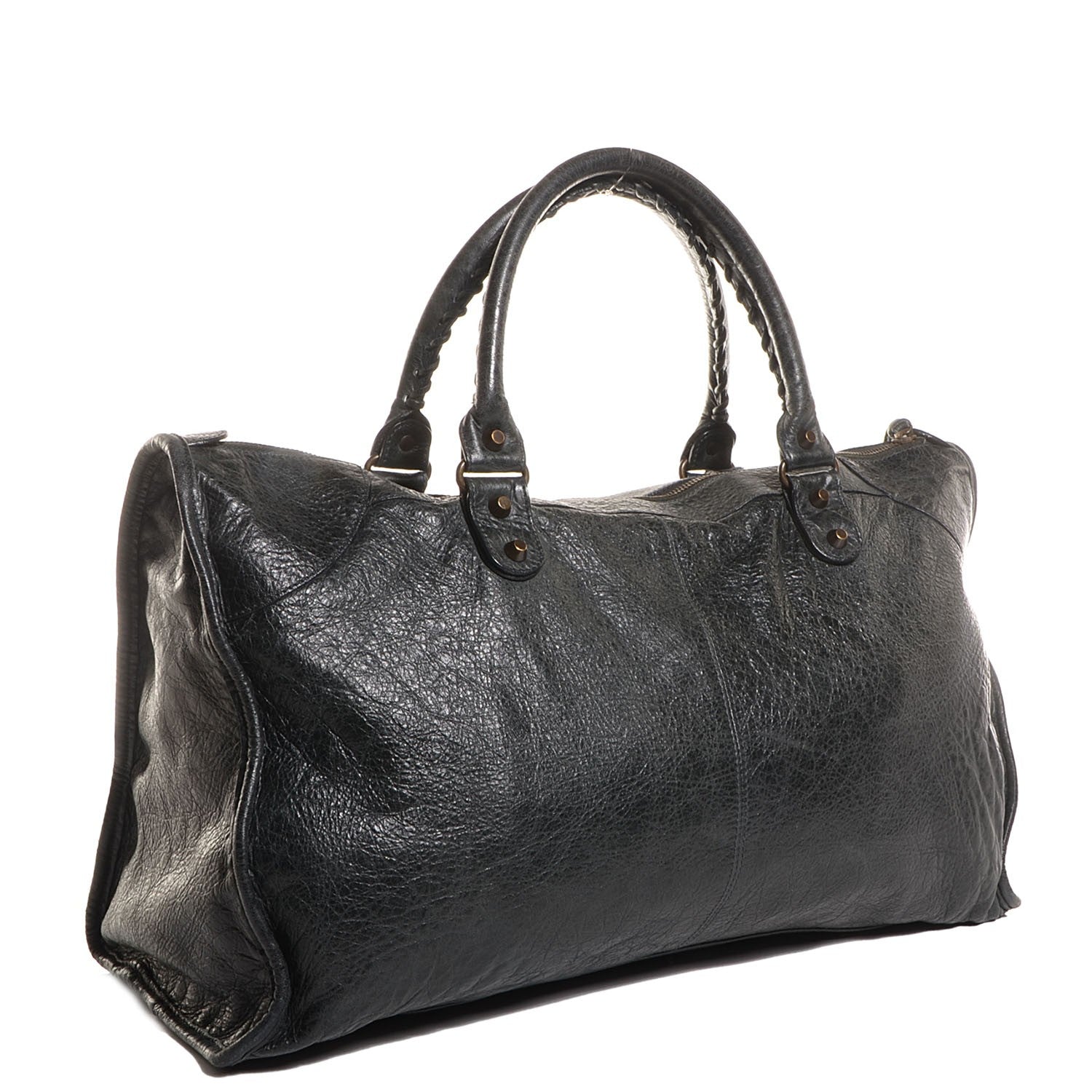 Balenciaga Agneau Classic Hardware Work Anthracite 3 of 12
