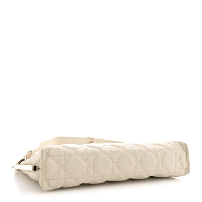 Christian Dior Lambskin Cannage Dior Club Bag  Dusty Ivory 4 of 11
