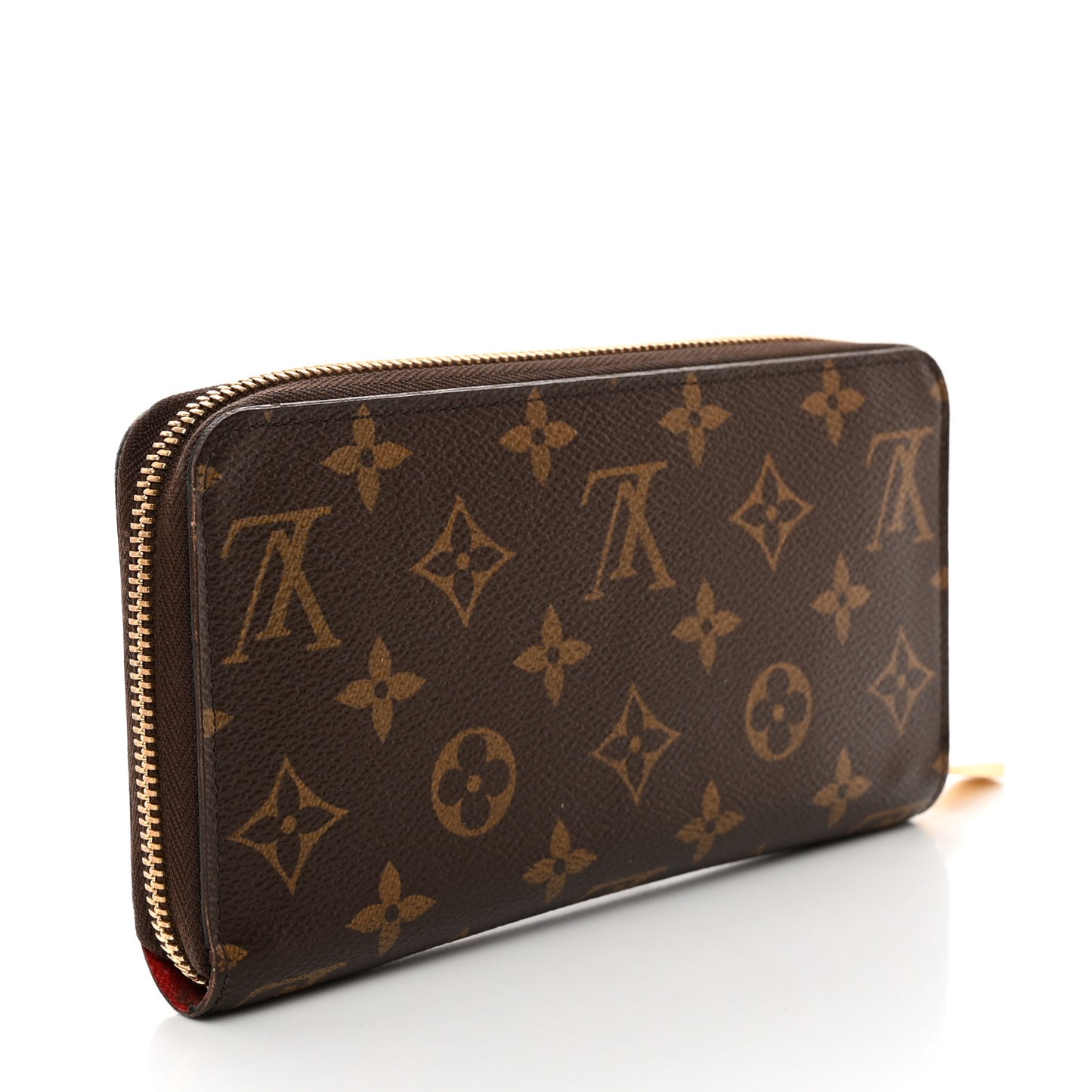 Monogram Zippy Wallet Coquelicot