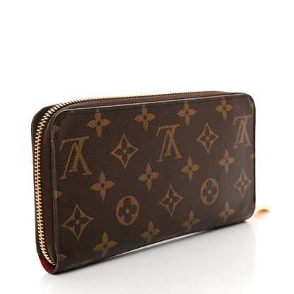 Louis Vuitton Monogram Zippy Wallet Coquelicot 3 of 16