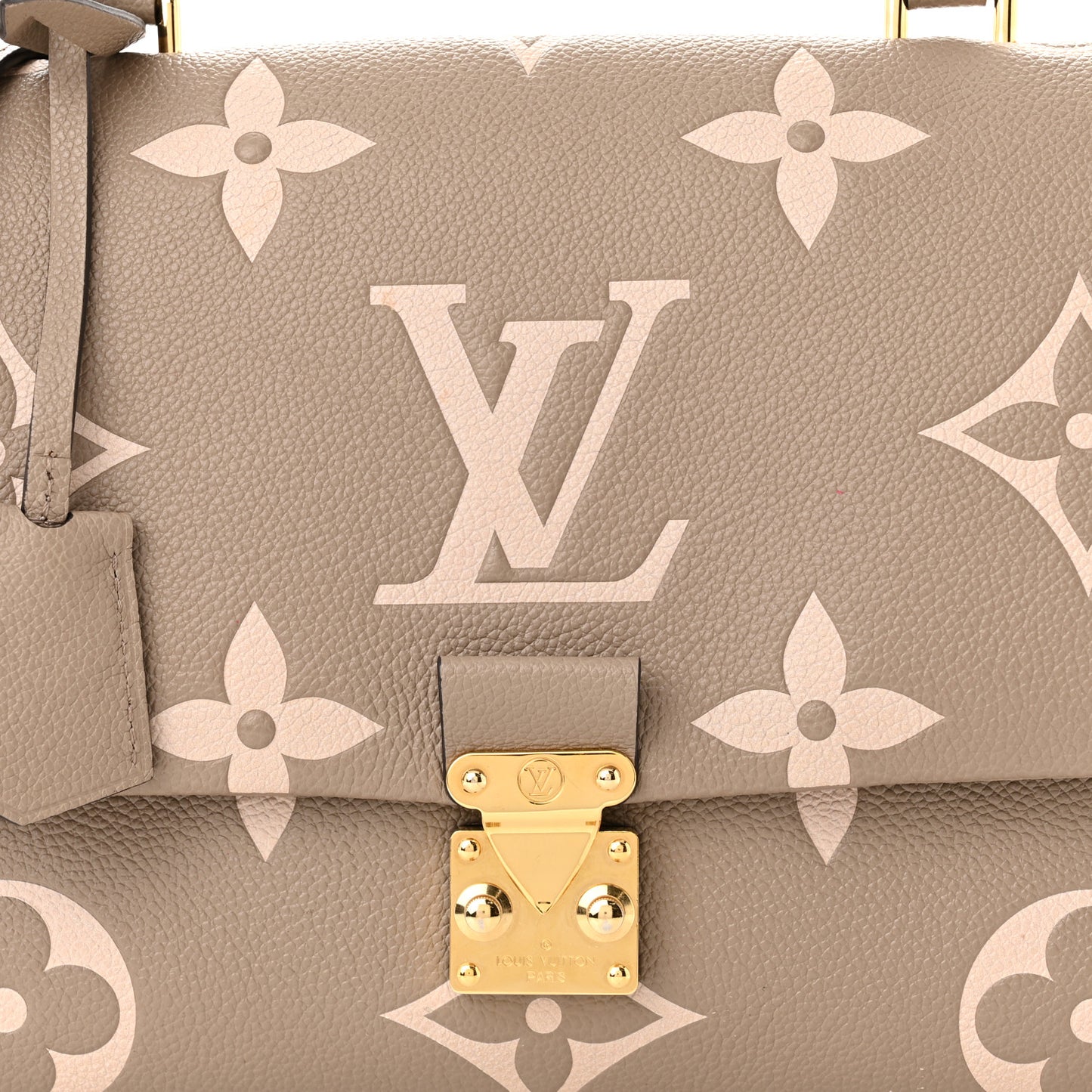 Empreinte Monogram Giant Madeleine MM Dove Grey Beige