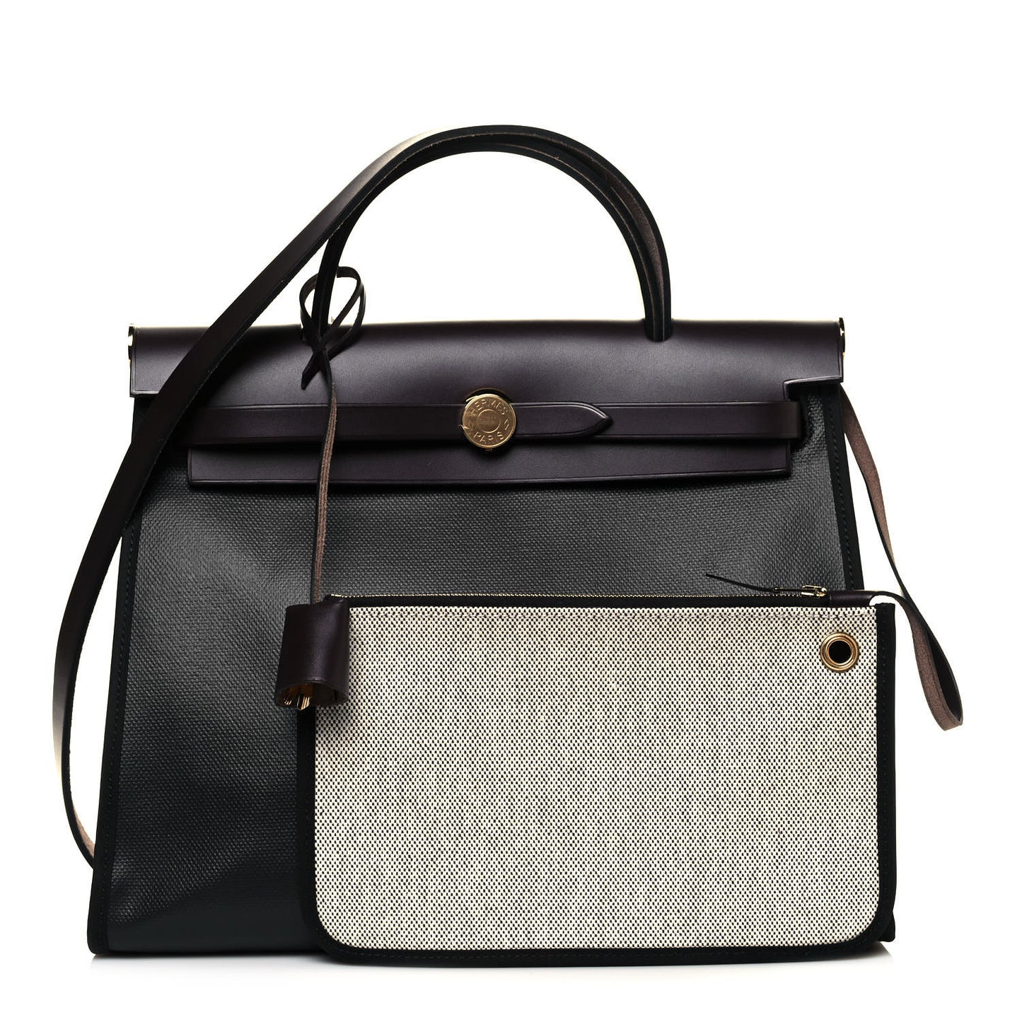 Toile H Berline Vache Hunter Herbag Zip PM 31 Black Ebene