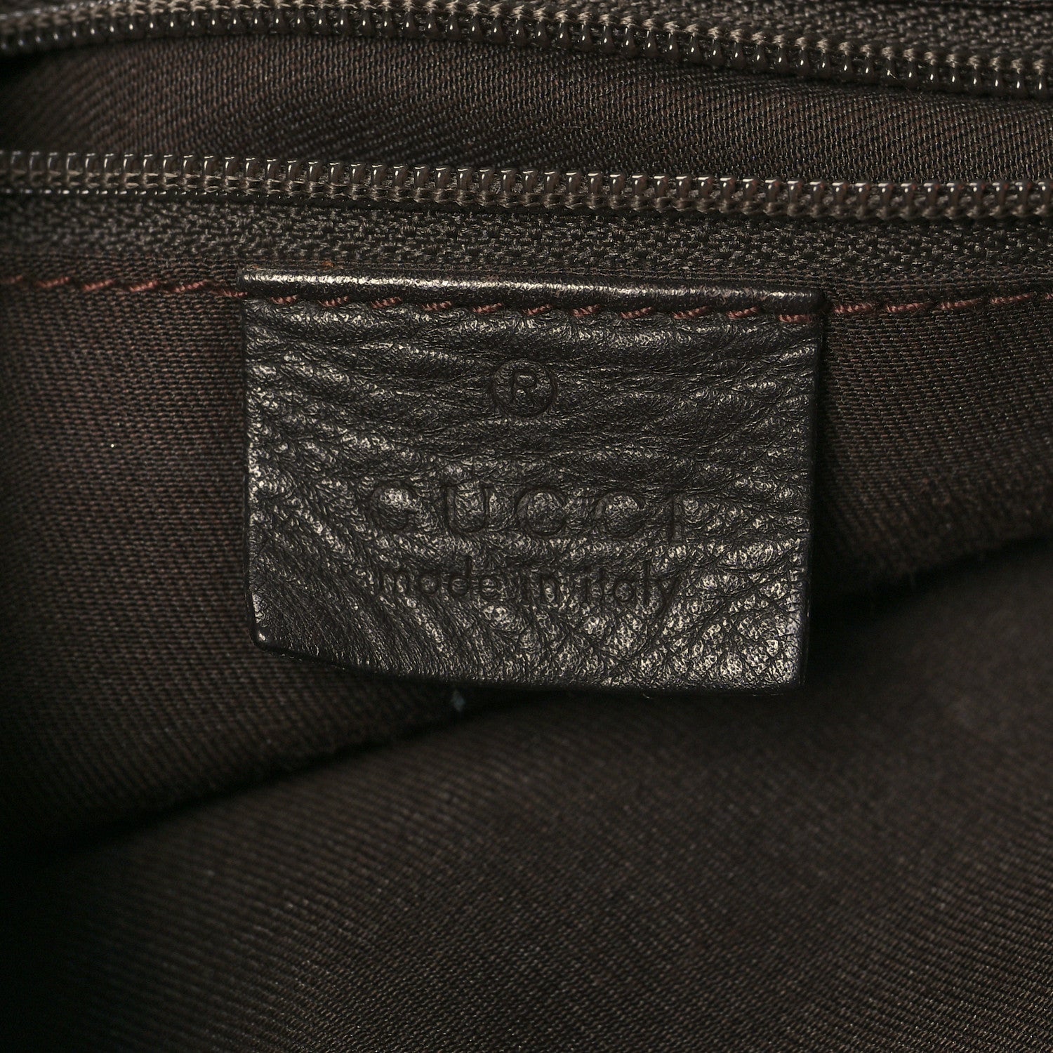 Gucci Monogram Large D Gold Hobo Dark Brown 6 of 12