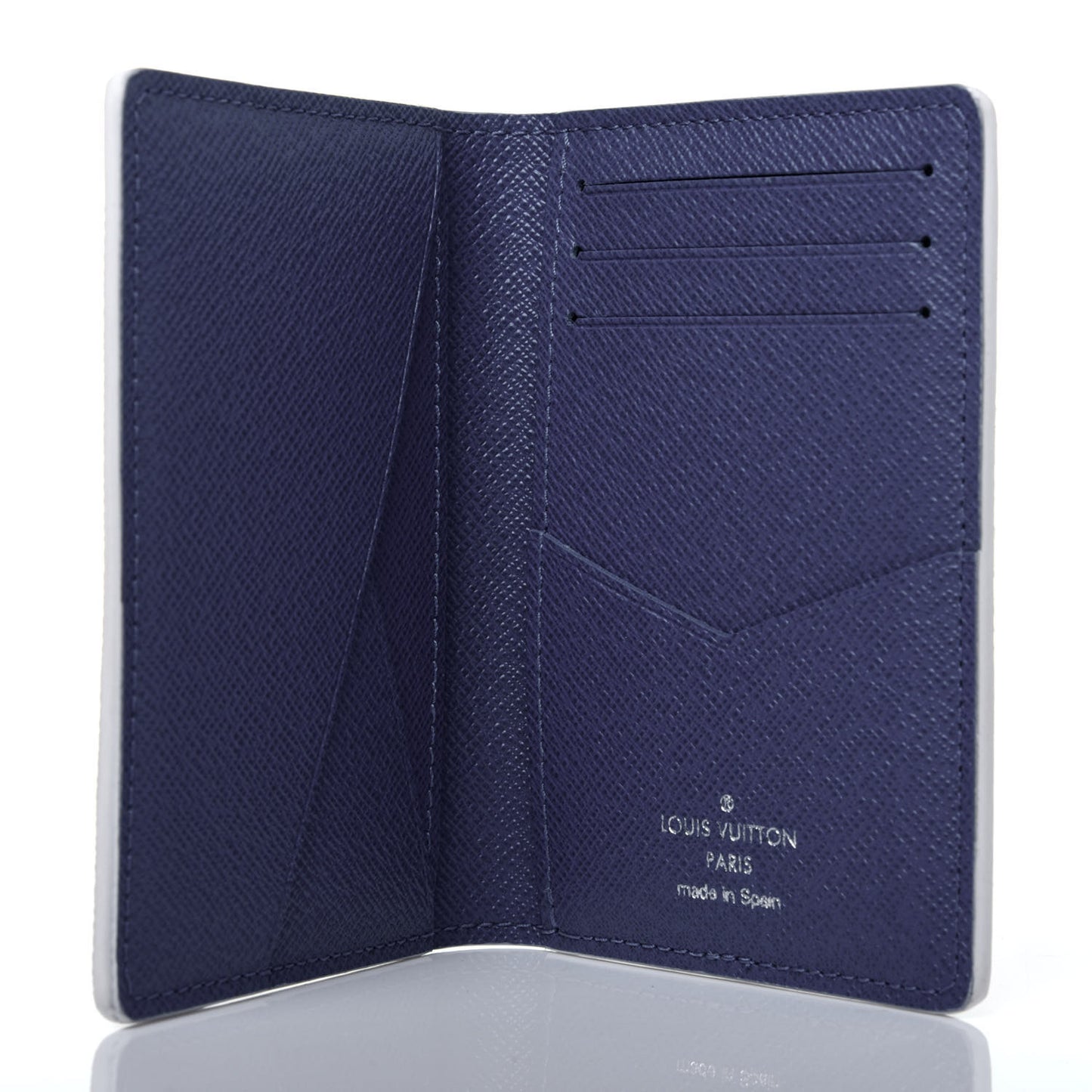 Monogram Watercolor Pocket Organizer NM Multicolor