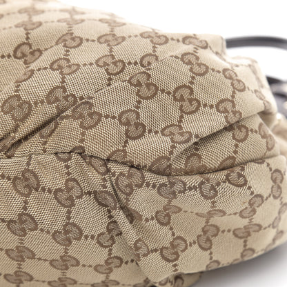 Gucci Monogram Studded Pelham Tote Dark Brown 10 of 14