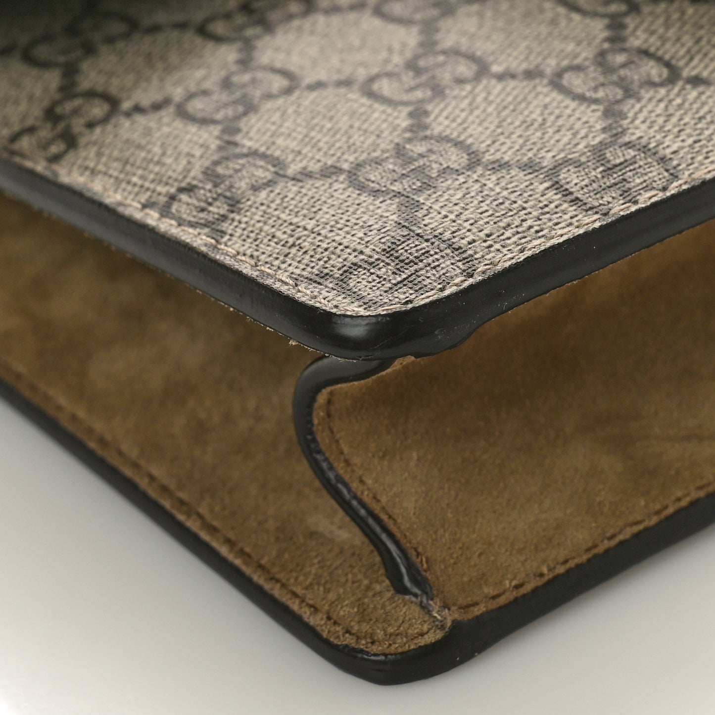 GG Supreme Monogram Mini Dionysus Shoulder Bag Taupe