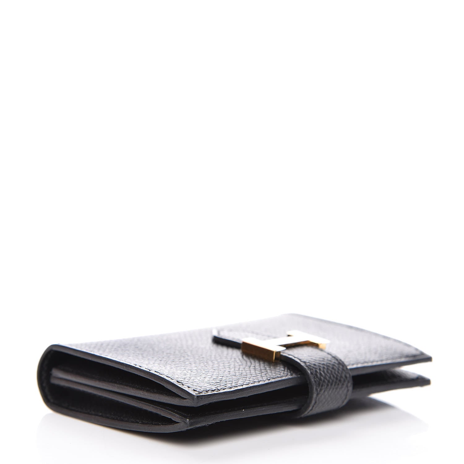 Hermes Epsom Bearn Card Holder Wallet Black 4 of 8