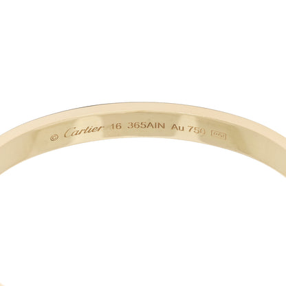 Cartier 18K Yellow Gold LOVE Bracelet 16 6 of 9