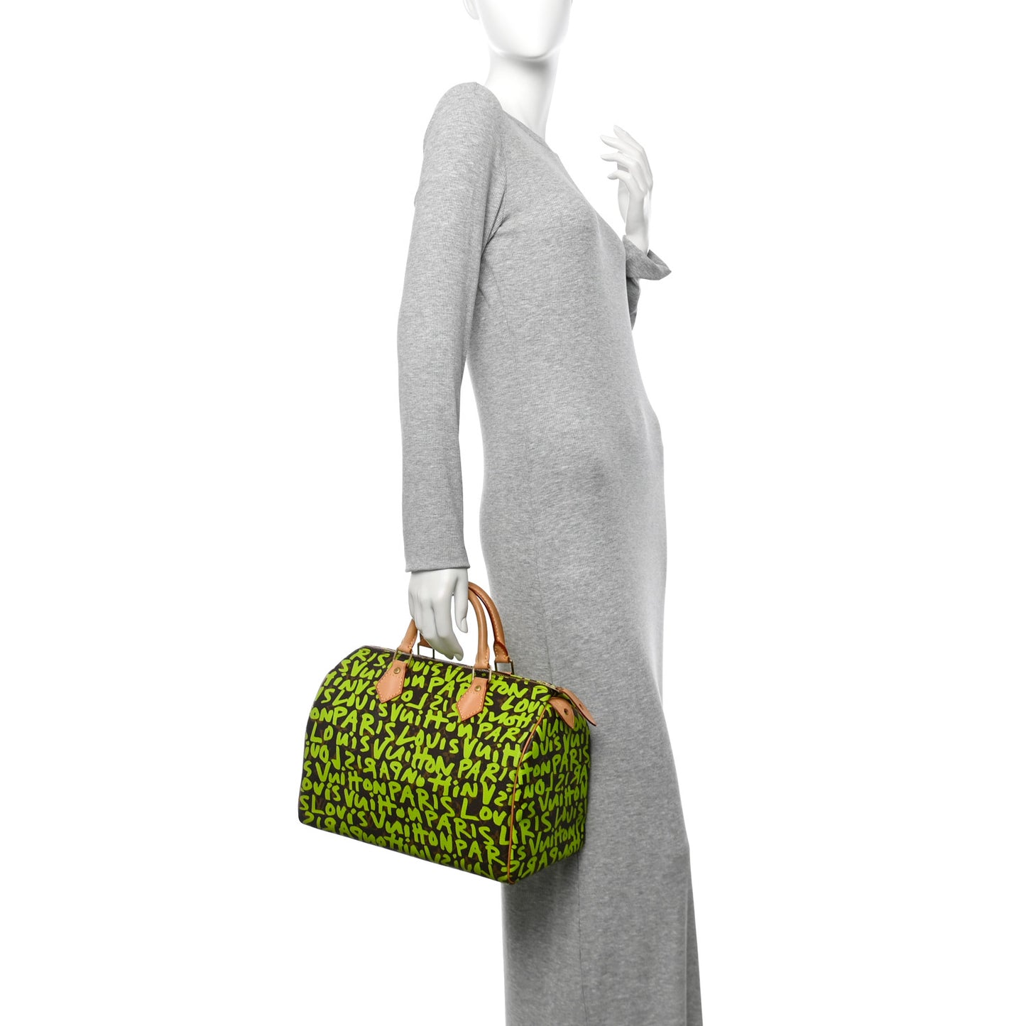 Monogram Graffiti Speedy 30 Green