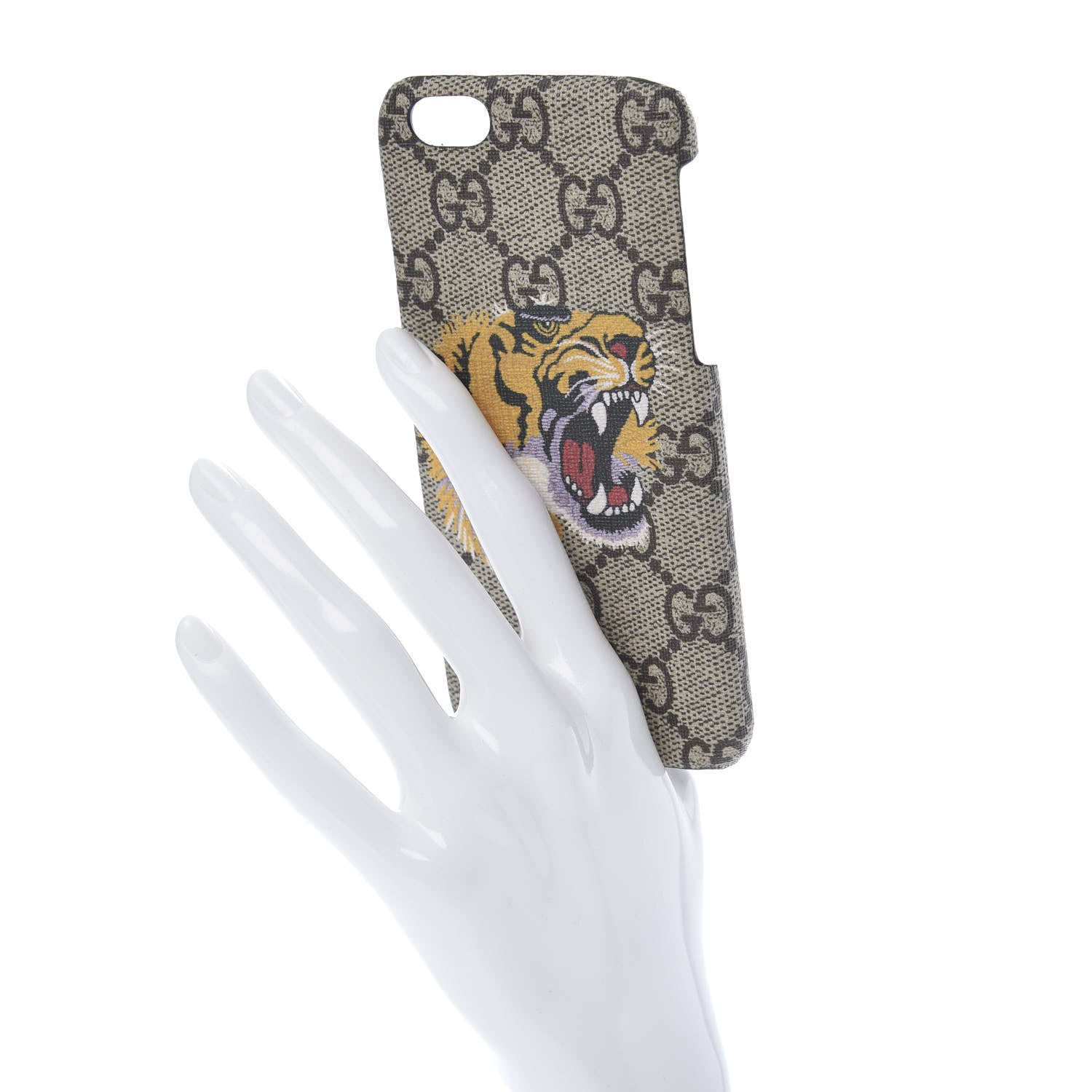 Gucci GG Supreme Monogram Tiger Print iPhone 7/8 Case 2 of 7