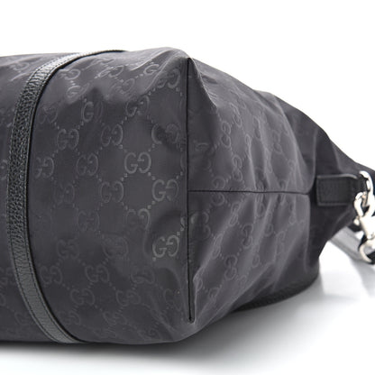 Gucci Nylon Monogram Tote Black 9 of 9