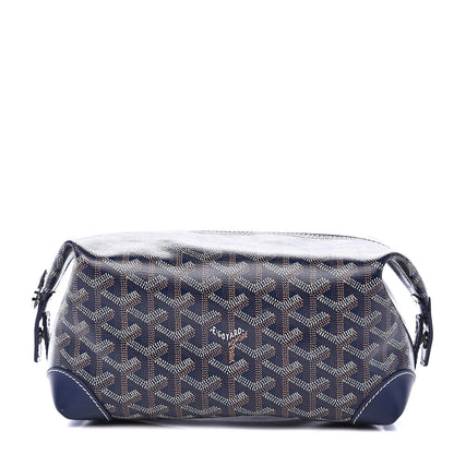Goyard Goyardine Boeing 25 Trousse de Toilette Navy 1 of 9