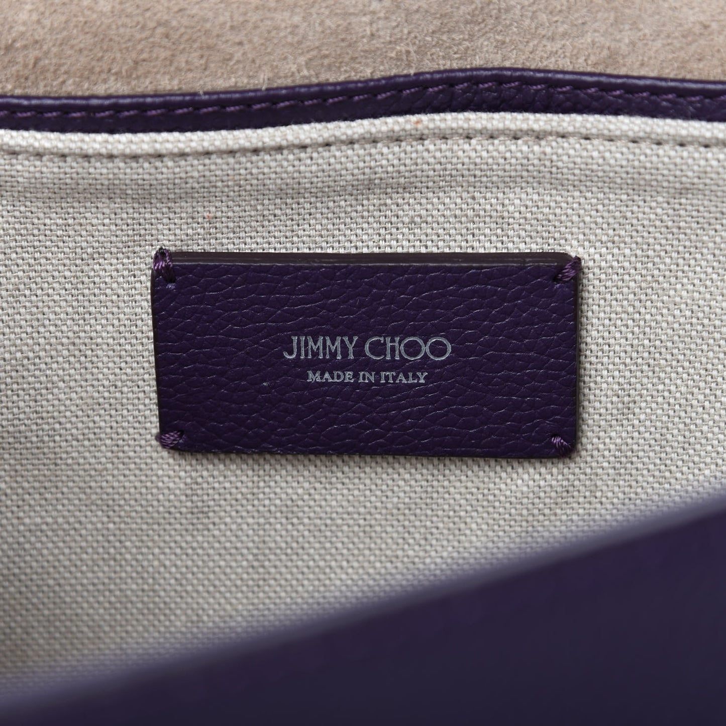 Soft Grained Calfskin Lexie Crossbody Amethyst
