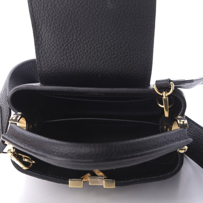 Louis Vuitton Taurillon Mini Capucines Black 5 of 8