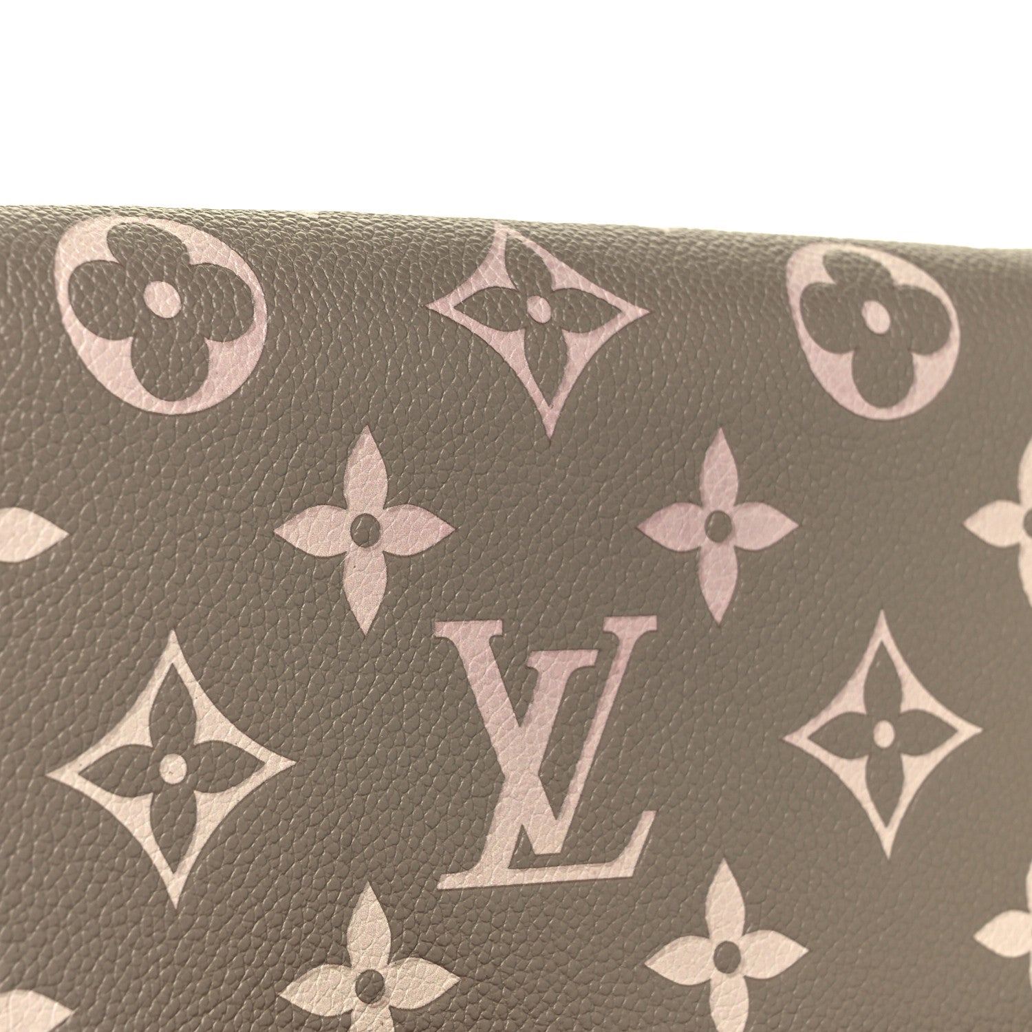 Louis Vuitton Empreinte Monogram Giant Felicie Pochette Tourterelle Creme 10 of 10