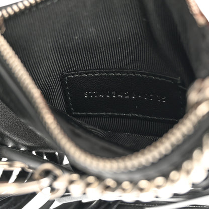 Saint Laurent Calfskin Monogram Small Fringe Key Pouch Black 7 of 9