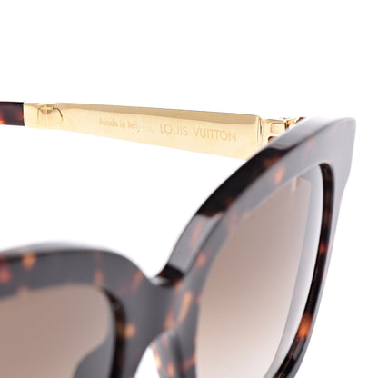 Louis Vuitton Audrey Sunglasses Z0765W Dark Tortoise 6 of 7