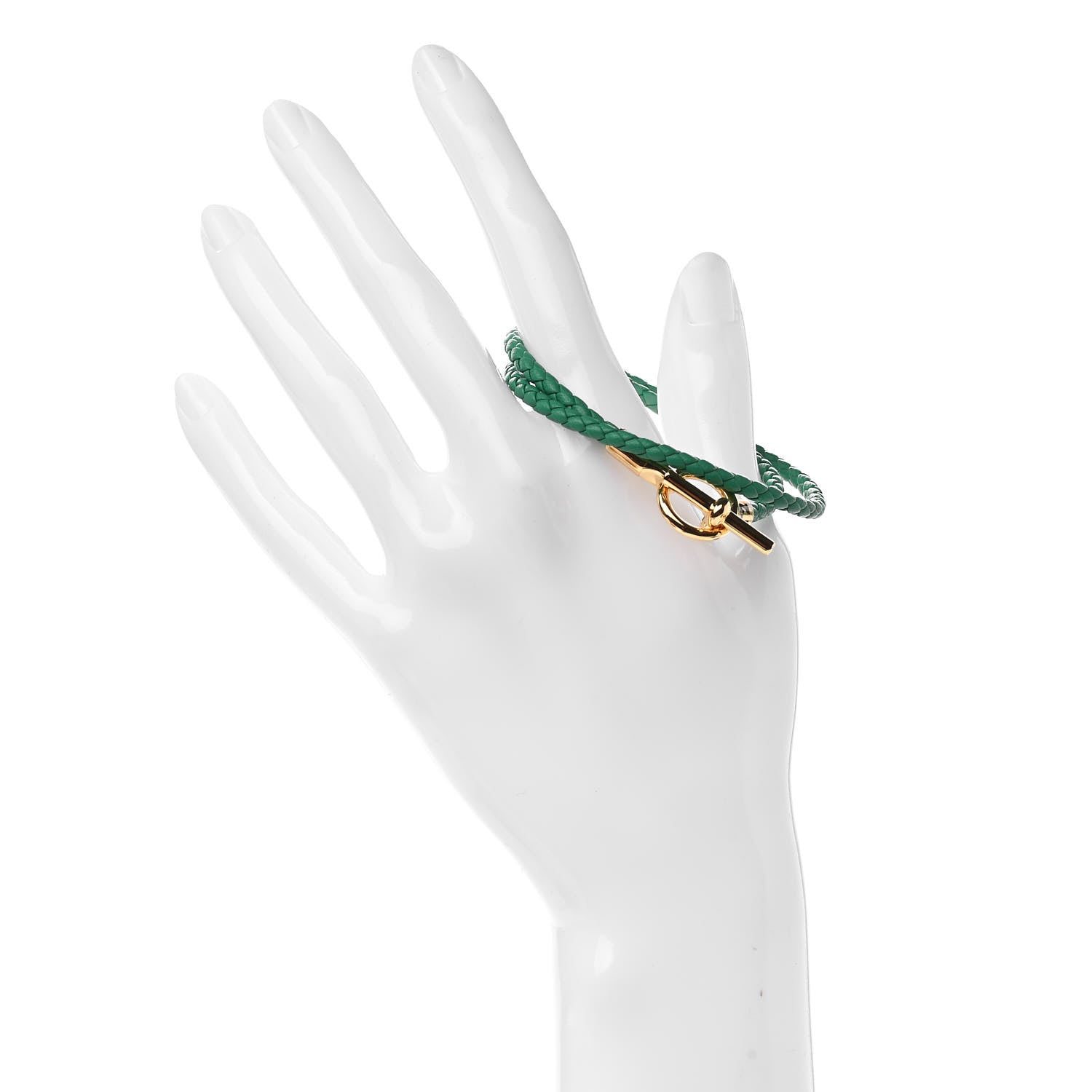 Hermes Swift Glenan Double Tour Bracelet T2 Bambou 2 of 5