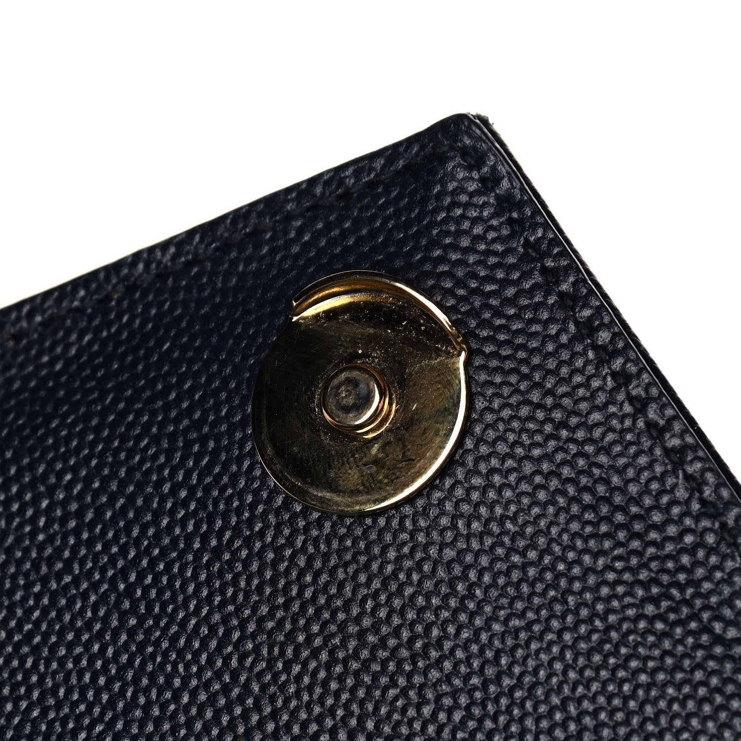 Saint Laurent Grain De Poudre Textured Mixed Matelasse Triquilt Medium Monogram Satchel Deep Marine 12 of 13