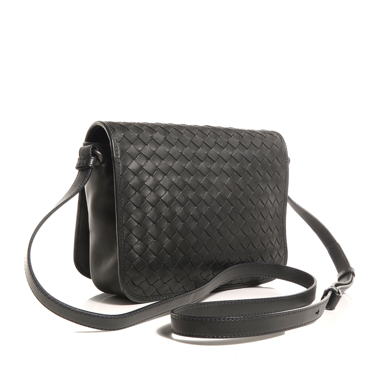 Bottega Veneta Nappa Intrecciato Messenger Bag Ardoise 3 of 8