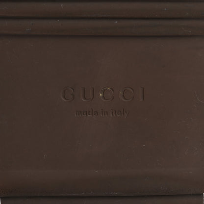Gucci GG Supreme Monogram Miro Soft Calfskin Womens Horsebit Slippers 36 Beige Ebony New Acero 8 of 12