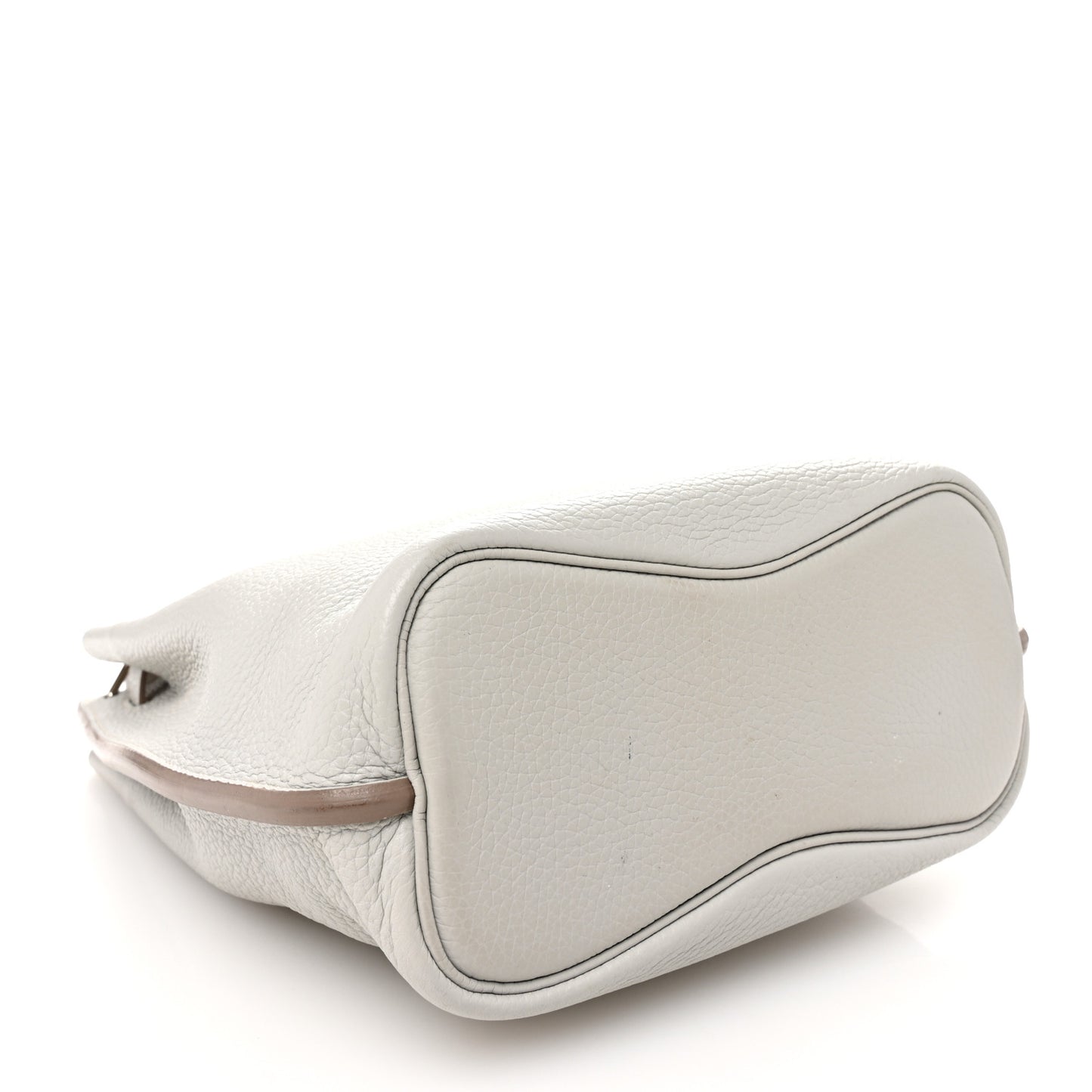 Taurillon Clemence Verso So Kelly 22 Gris Perle Crevette