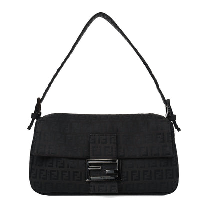 Fendi Zucchino Baguette Black 1 of 7