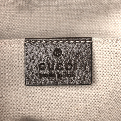 Gucci GG Supreme Monogram Equestrian Web Small Ophidia Tote Bag Beige Multicolor New Acero 6 of 11