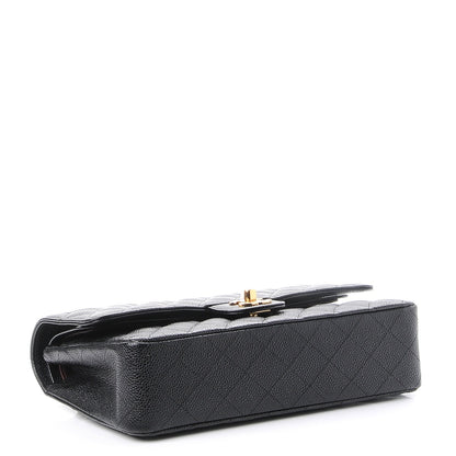 Chanel Caviar Quilted Medium Double Flap Black 5 of 8
