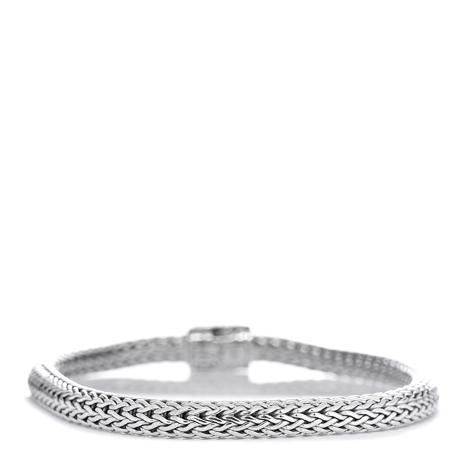 John Hardy Sterling Silver Diamond 5mm Classic Chain Bracelet 3 of 5