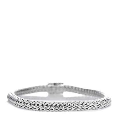 John Hardy Sterling Silver Diamond 5mm Classic Chain Bracelet 3 of 5