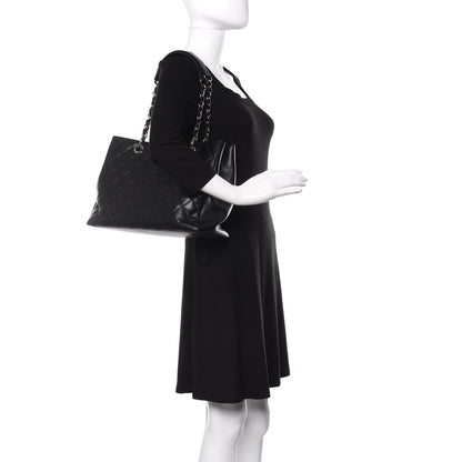 Chanel Caviar Quilted Grand Shopping Tote GST Black 2 of 14