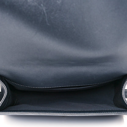 Chanel Tweed Metallic Lambskin Medium Boy Flap Silver 4 of 9