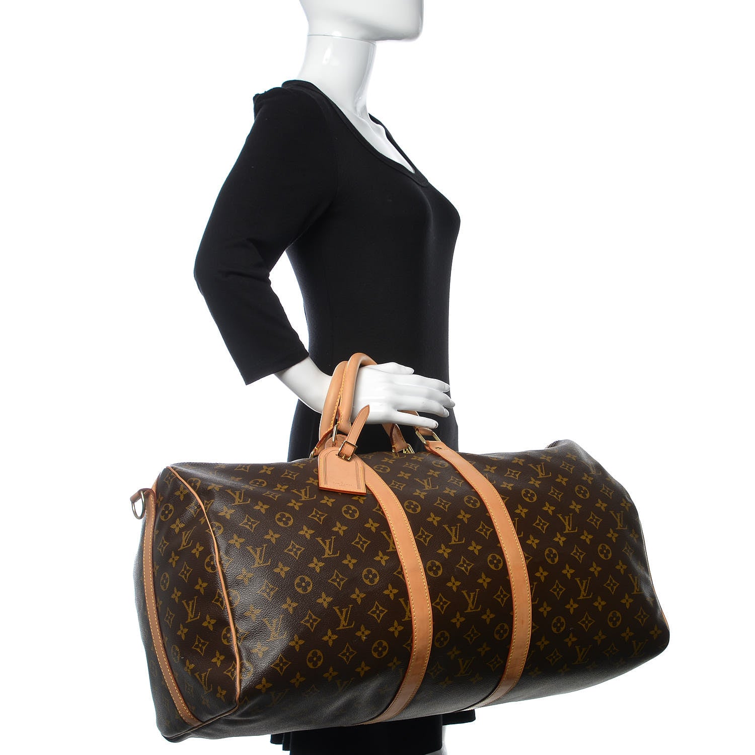 Louis Vuitton Monogram Keepall Bandouliere 55 2 of 21