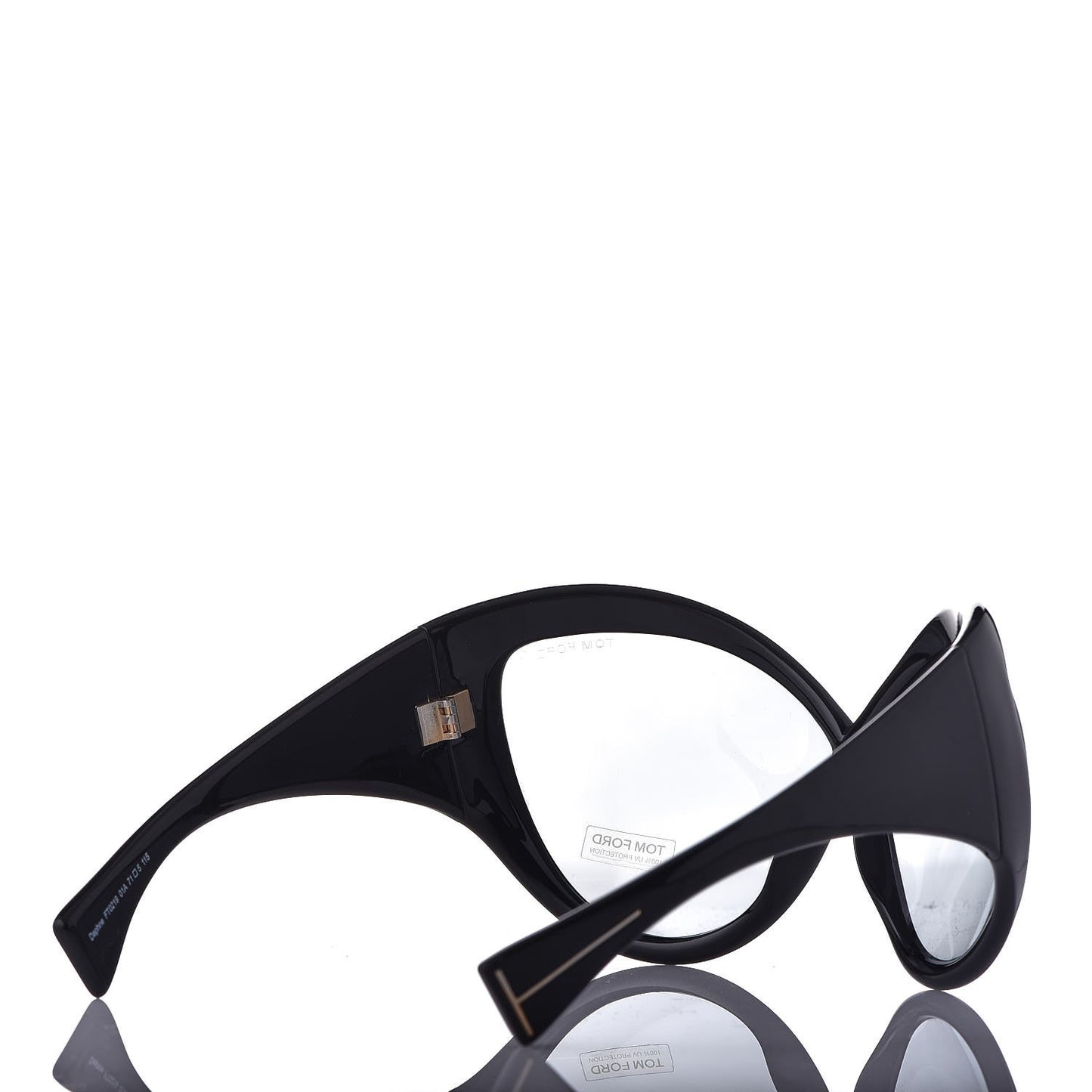 Daphne Oversized Sunglasses FT0219 Black