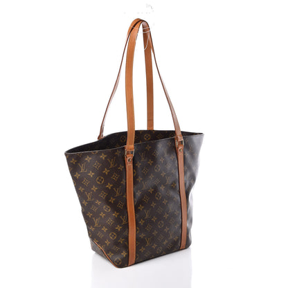 Louis Vuitton Monogram Sac Shopping Tote 3 of 9