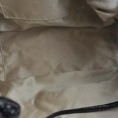 Chanel Vinyl XL Rock and Chain Flap Black 6 of 11